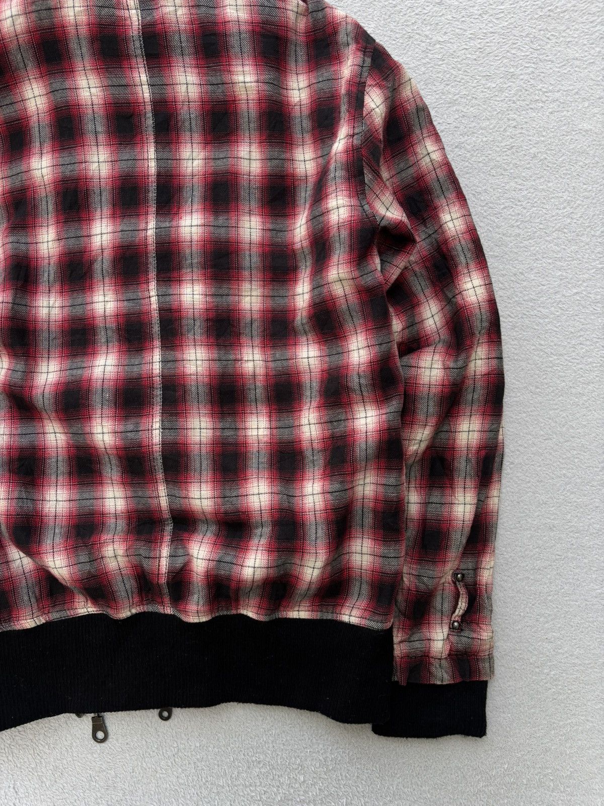 In The Attic 00s In the Attic Plaid Double Layer Pocket Detailing Jacket Size US S / EU 44-46 / 1 - 11 Thumbnail