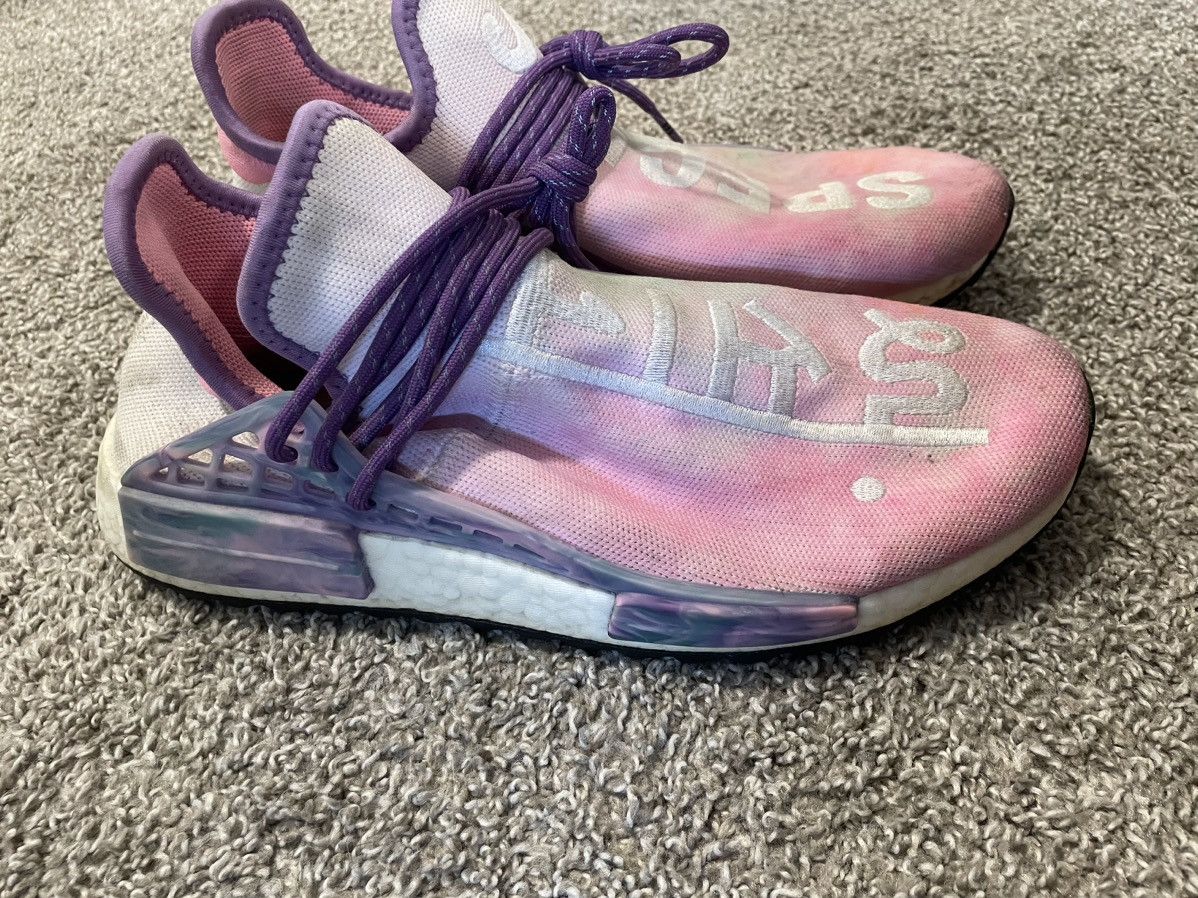 Adidas × Pharrell ADIDAS X PHARRELL WILLIAMS HOLI NMD “PINK GLOW" SNEAKERS Size US 10 / EU 43 - 2 Thumbnail