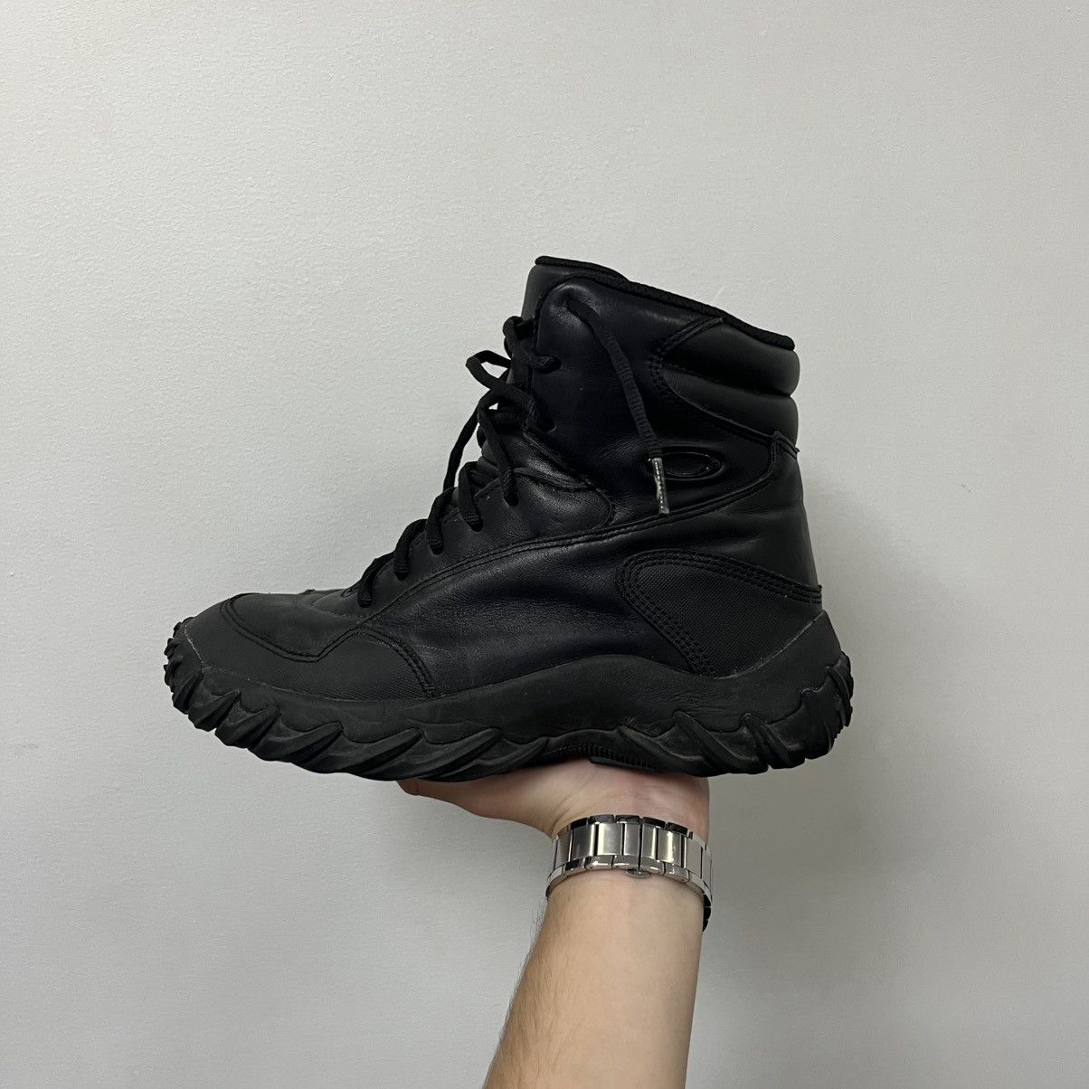 Oakley VIntage Mens Oakley Black Hiking Boots Size US 9 / EU 42 - 4 Thumbnail