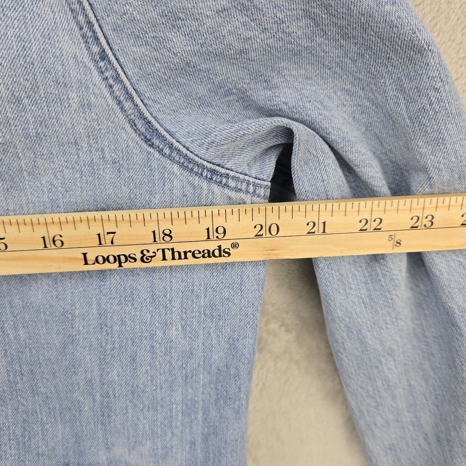 Levi's Levis Josette Duster Long Coat Medium Distressed Hem Western Size M / US 6-8 / IT 42-44 - 15 Thumbnail