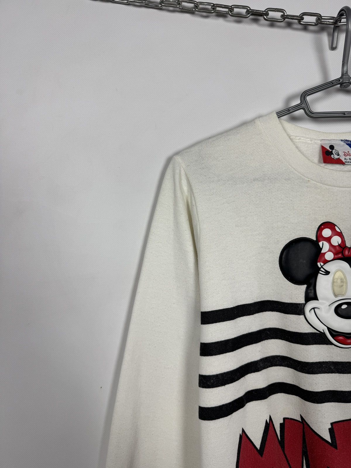 Disney Vintage 90s Minnie Mouse Flip Eyes Sweatshirt Disney Size S Size US S / EU 44-46 / 1 - 3 Thumbnail