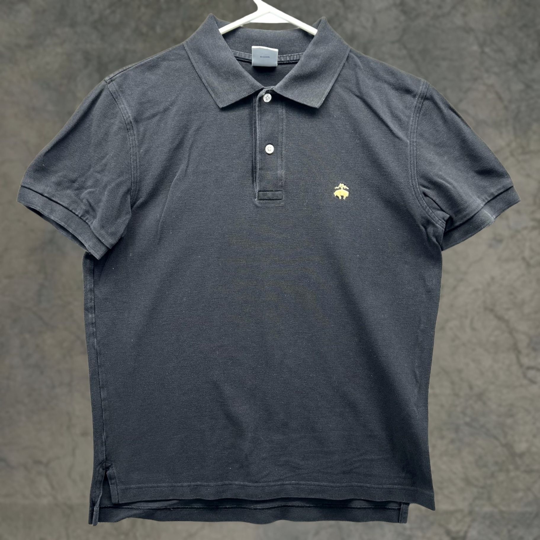 Brooks Brothers Brooks Brothers Polo Shirt Mens Medium Black 1818 Performance Slim Fit Solid Short Sleeve Casual Golf Everyday Shirt Mens Size US M / EU 48-50 / 2 - 1 Thumbnail