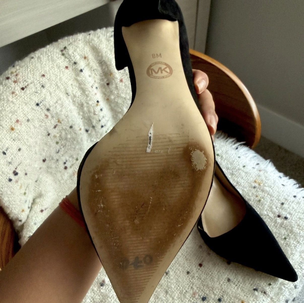 Michael Kors Micheal Kors size 8 suede heels Size US 8 / IT 38 - 3 Thumbnail