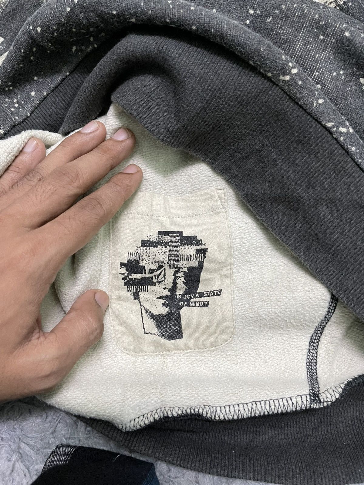 Volcom 2000s VOLCOM STONE X NOA DEANE ALL OVERPRINT HOODIE Size US M / EU 48-50 / 2 - 10 Thumbnail