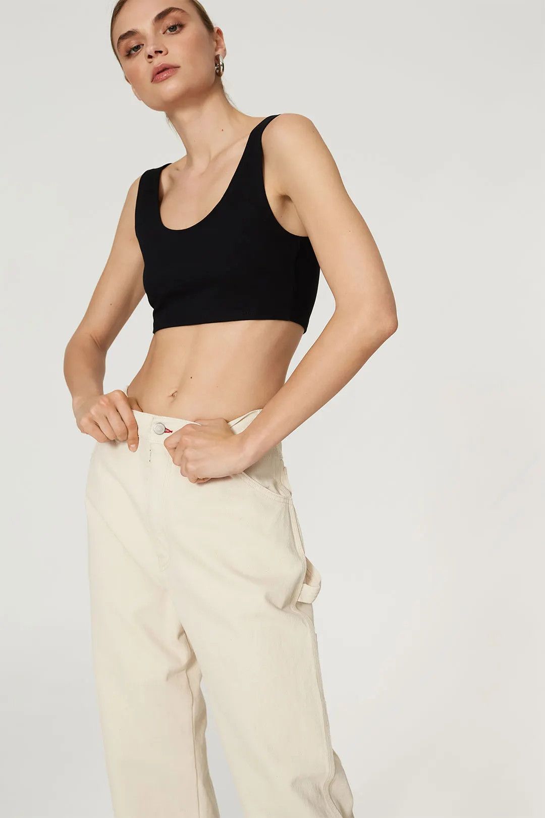 Maison Margiela o1y0625 Casual Pant in Ivory Size 27" / US 4 / IT 40 - 2 Thumbnail