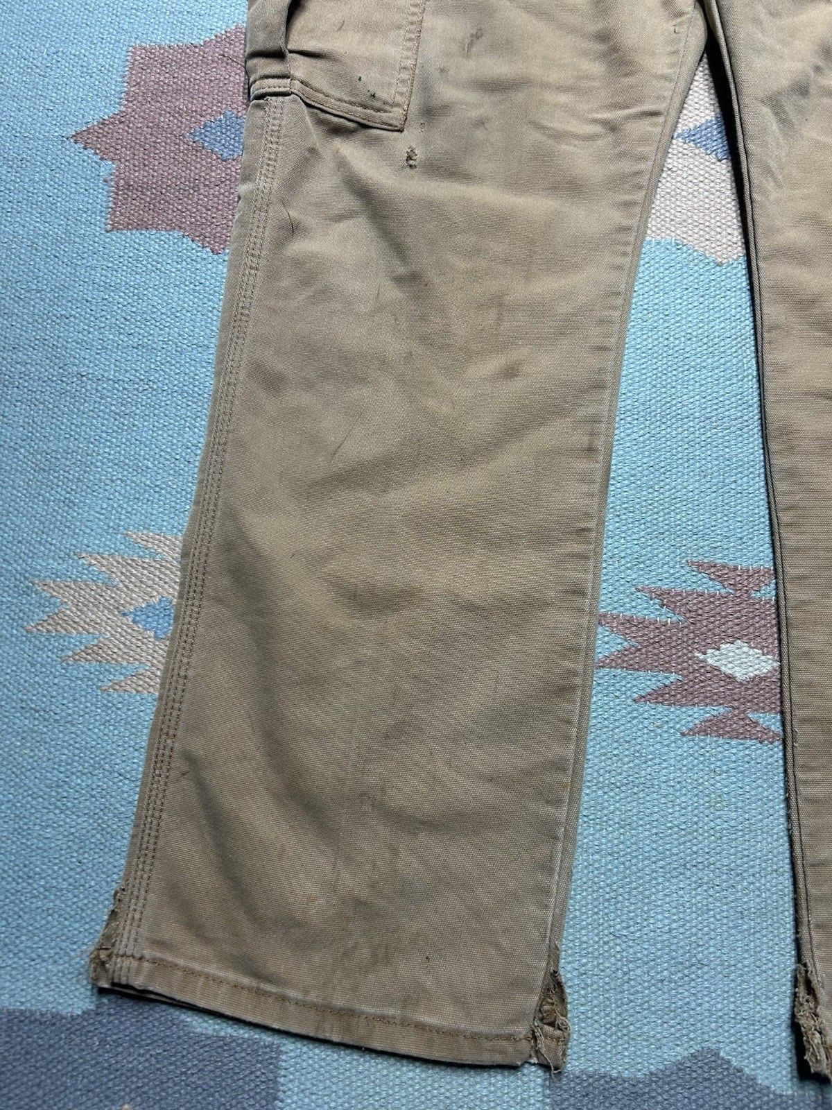 Vintage Dickies flex canvas cargo pants grunge workwear skater 38x28 Size US 38 / EU 54 - 3 Thumbnail
