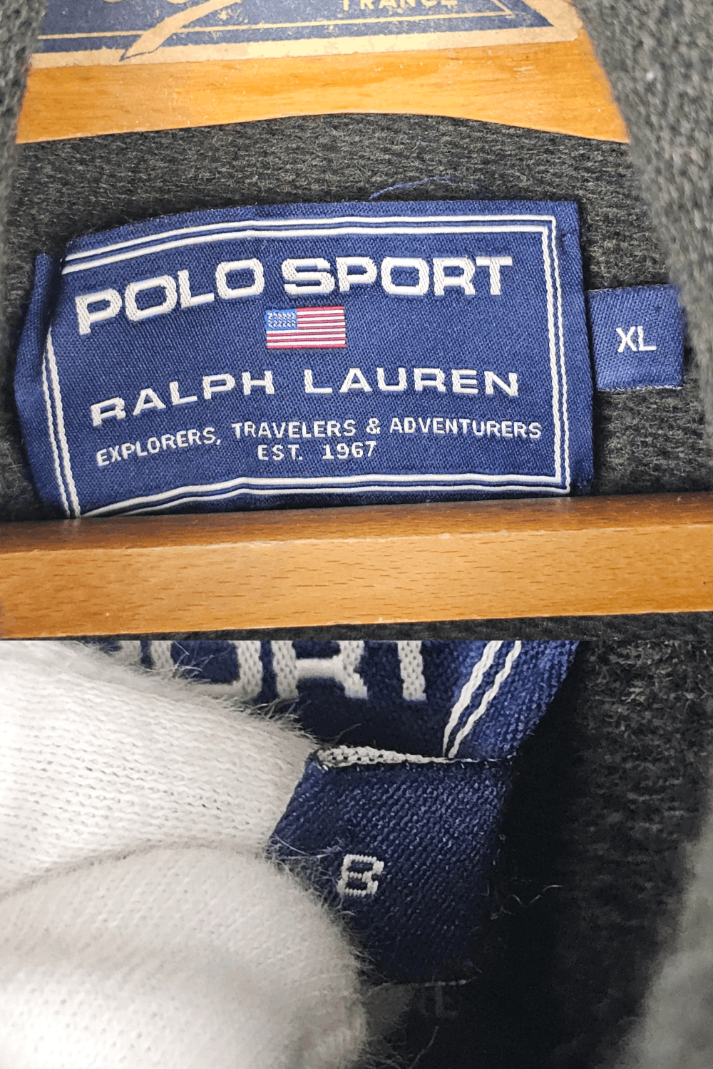 Polo Ralph Lauren FW96 Polo Sport “Rescue” Lambswool Mock-Neck Knit - HK Size US XL / EU 56 / 4 - 8 Thumbnail