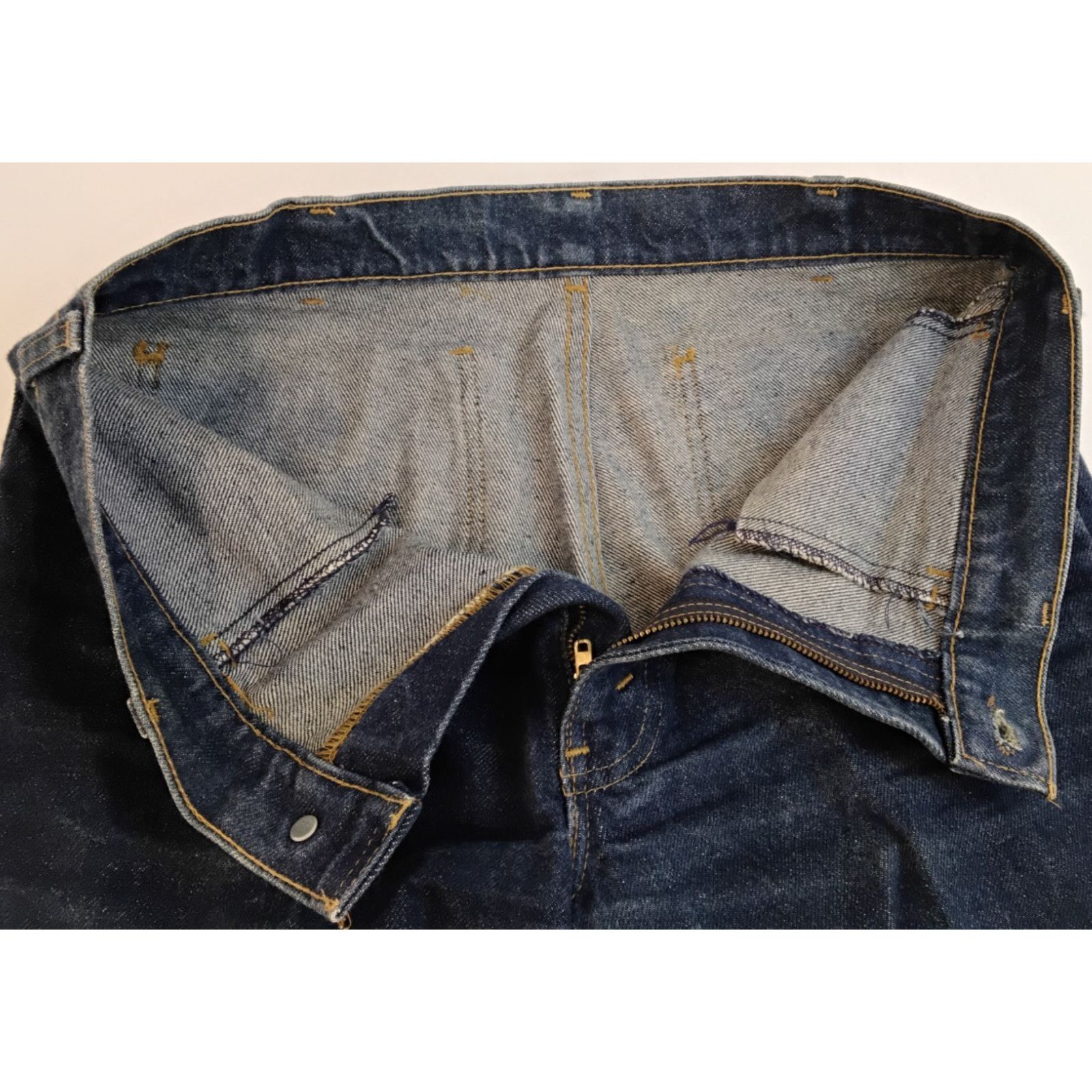 Levi's Levi's Fresh Produce Jean 32 Dark Wash 70s Talon Orange Tab Size US 32 / EU 48 - 6 Thumbnail