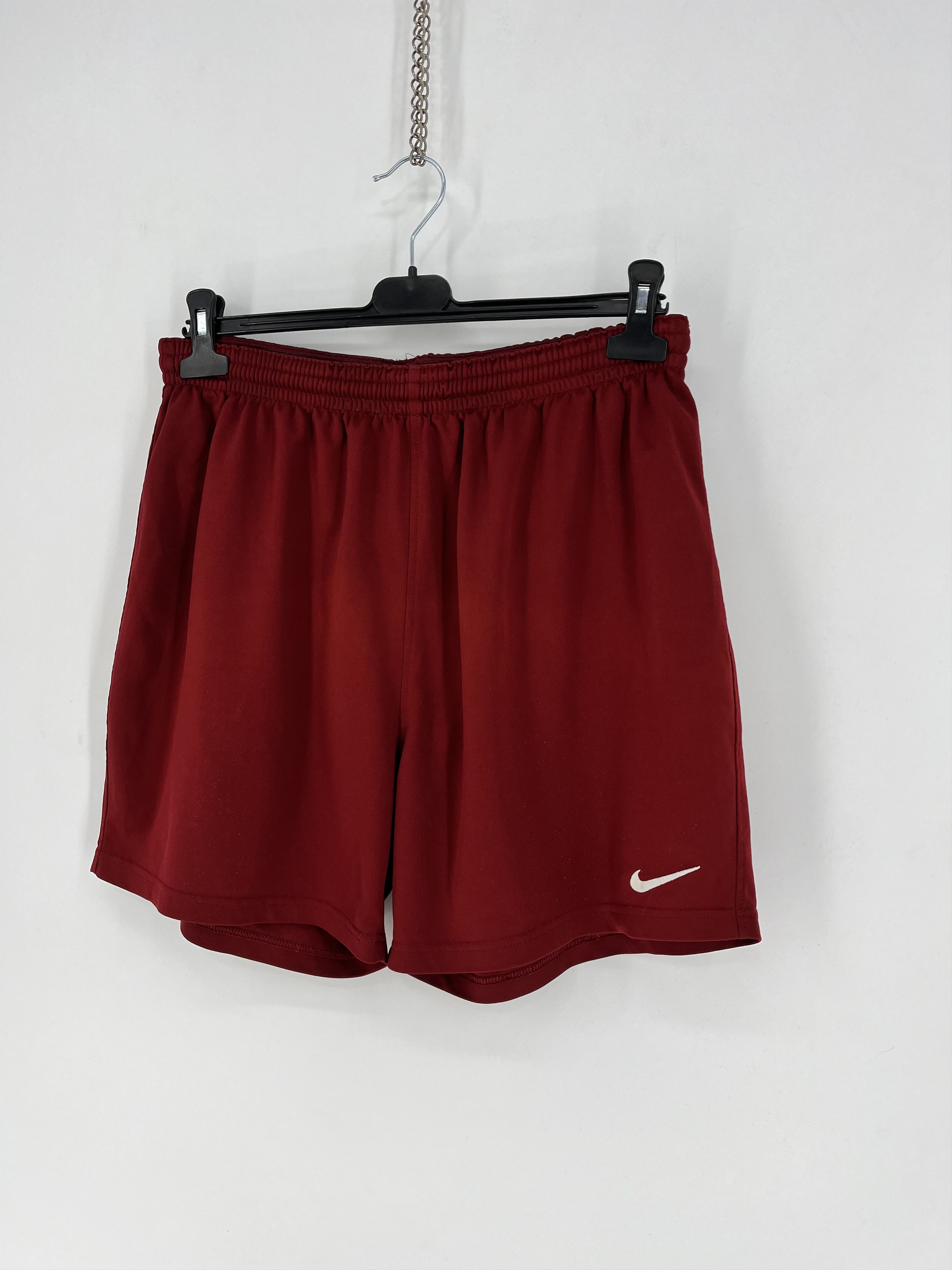 Nike × Vintage 90s Vintage Nike Swoosh Logo Shorts Travis Style Size US 40 / EU 56 - 3 Thumbnail