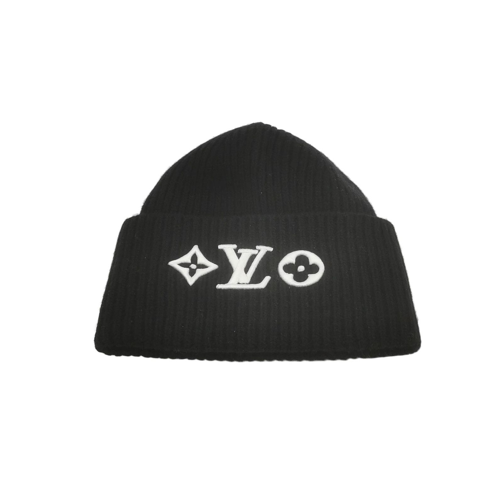 Louis Vuitton Louis Vuitton Monogram Embroidered Beanie One Size Size ONE SIZE - 1 Thumbnail