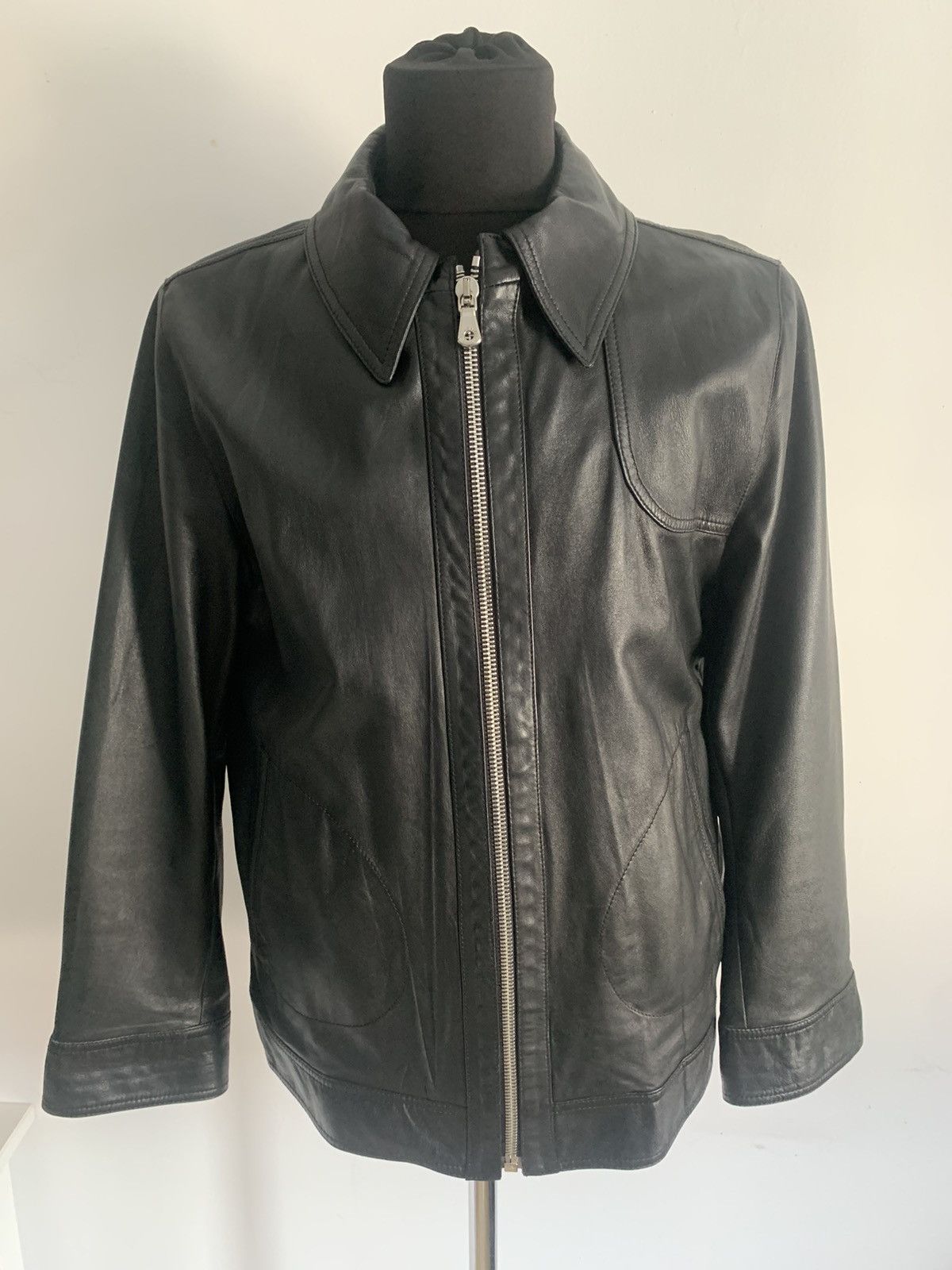Dolce & Gabbana Jacket leather for men Dolce &Gabbana Size US XL / EU 56 / 4 - 1 Thumbnail