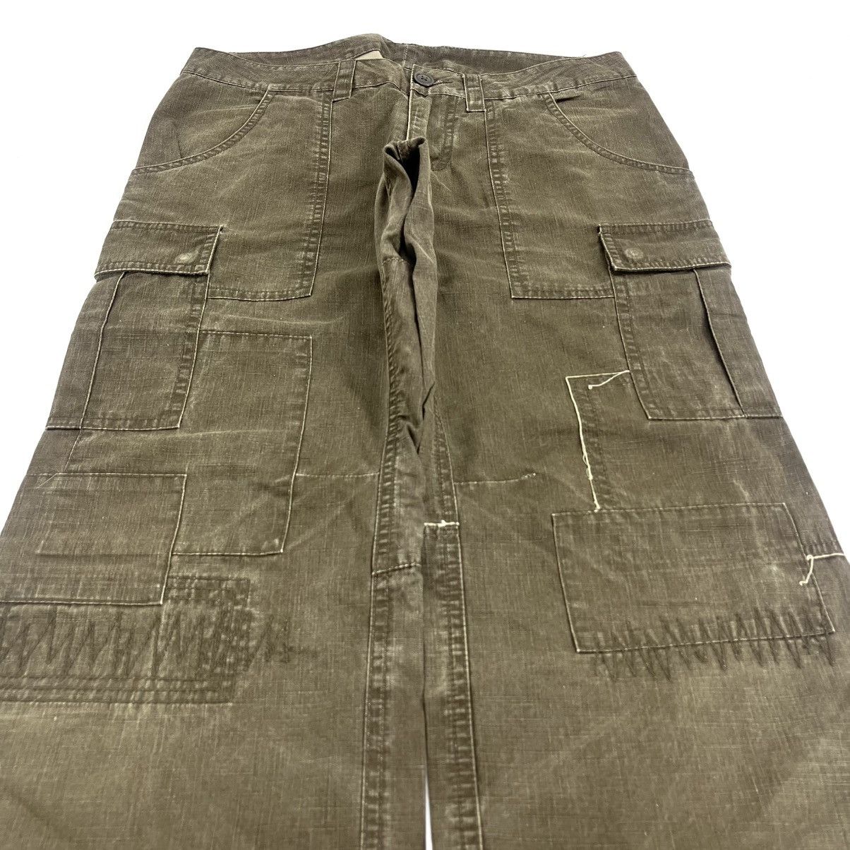 291295=Homme Vintage 291295=Homme Bondage Punk Patchwork Cargo Panta Size US 30 / EU 46 - 3 Thumbnail