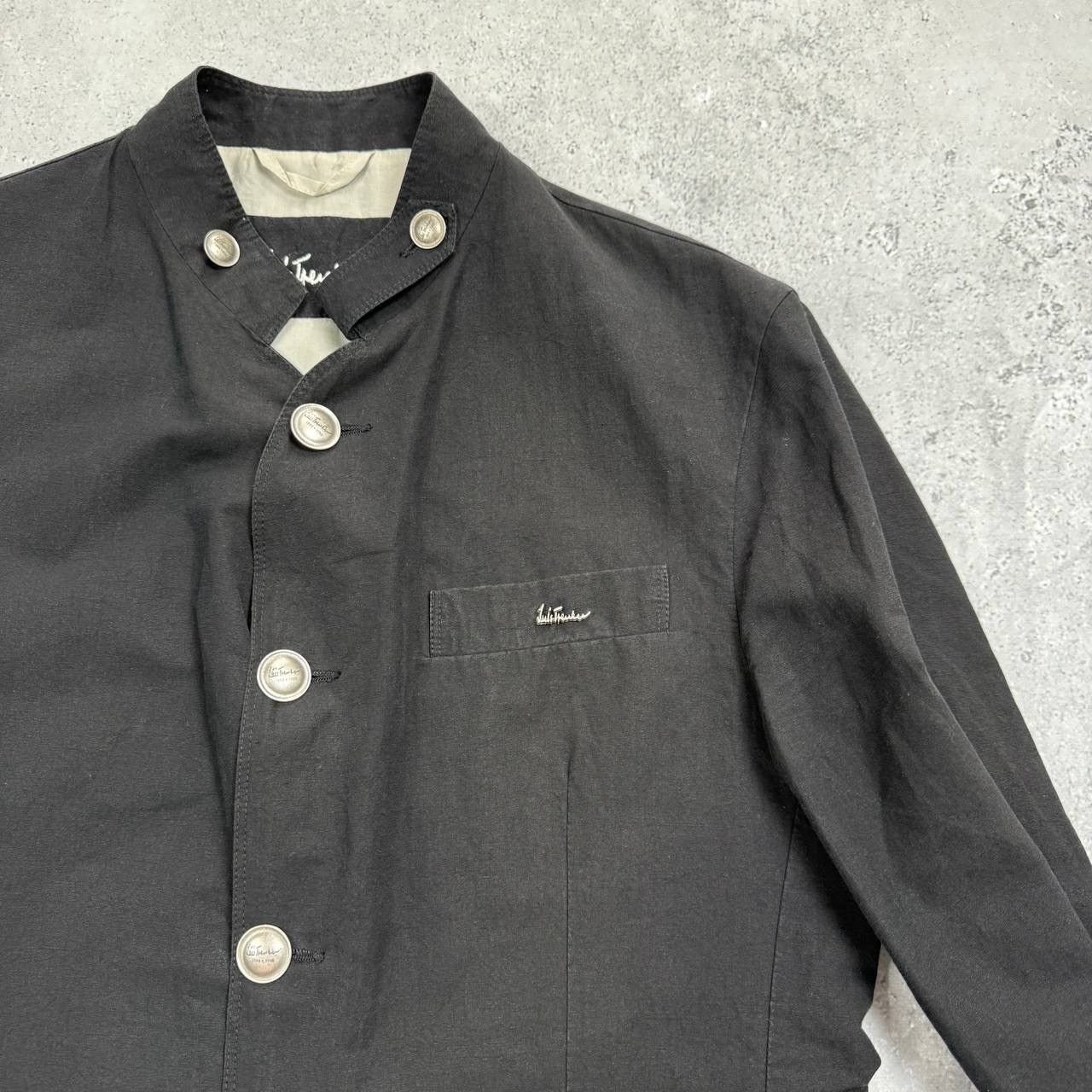 Other Luis Trenker Cotton/ Linen Button-Up Blazer Black Size 48 Size 38R - 17 Thumbnail