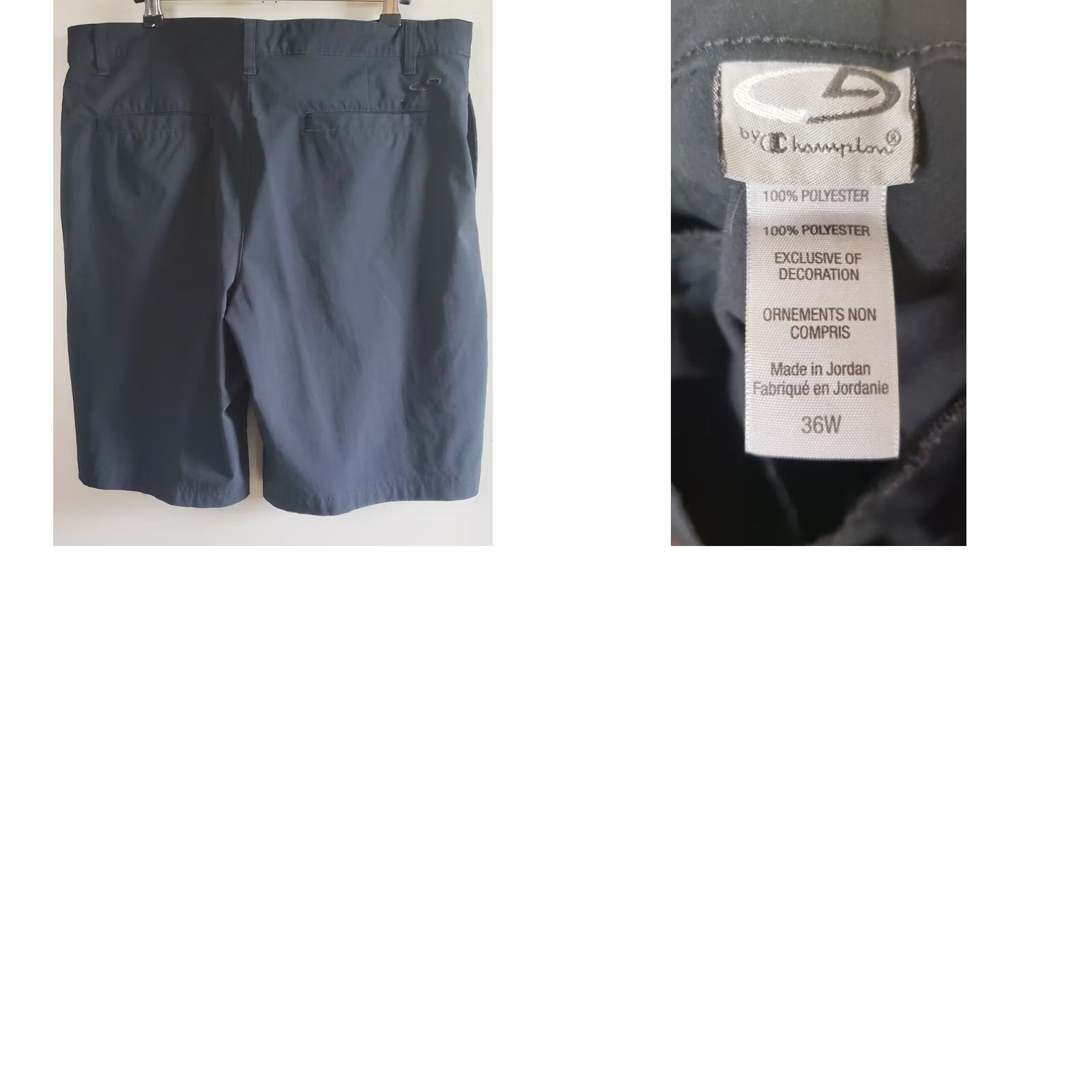 Champion Champion C9 Golf Chino Shorts Men 36 Black Stretch Activewear Standard Fit Size US 36 / EU 52 - 8 Thumbnail