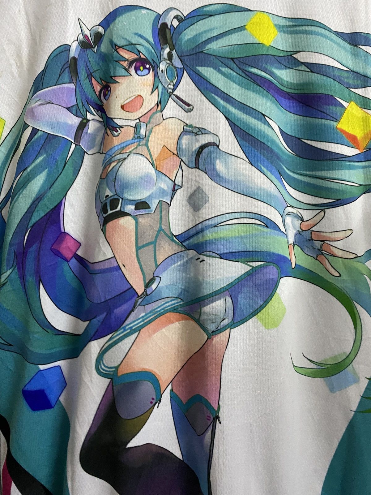 Anime Hatsune Miku Good Smile Racing Cycling Jersey Size US XL / EU 56 / 4 - 5 Thumbnail