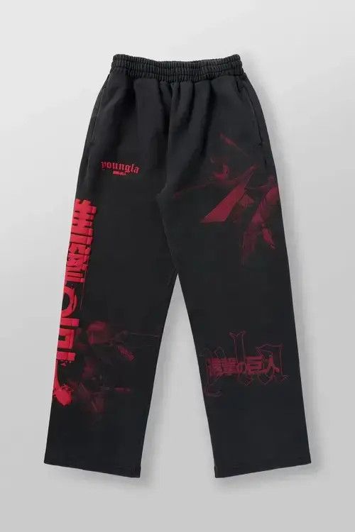 Jean Tomomi x Ibuki Anime Attack On Titan Jogger Pant Size US 29 - 7 Thumbnail