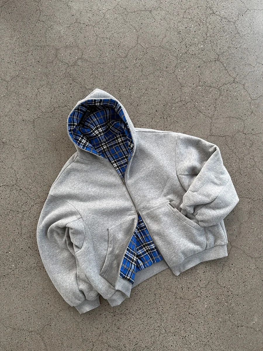 Japanese Brand Reversible Oversized Hoodie Size US L / EU 52-54 / 3 - 7 Thumbnail