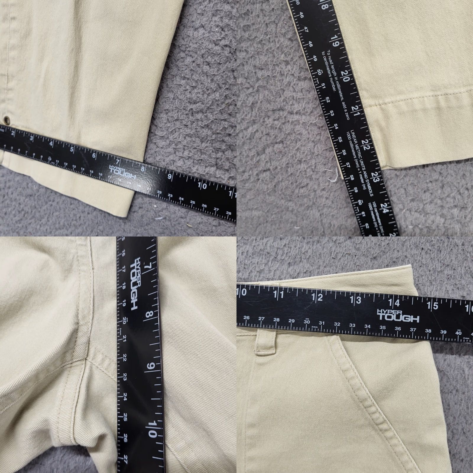 Vintage VINTAGE L O L Cargo Pants Women's 6P Khaki Twill Y2k Retro Utility Cargo Tan Pants Women Slim Straight 90s Bohemian College Summer Spring Fall Size 28" / US 6 / IT 42 - 8 Thumbnail