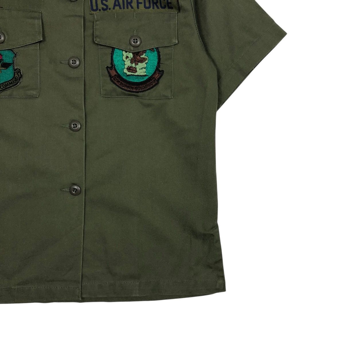 Vintage 📌Vintage OG-507 Shirt Jacket Military US Air Force Size US M / EU 48-50 / 2 - 6 Thumbnail
