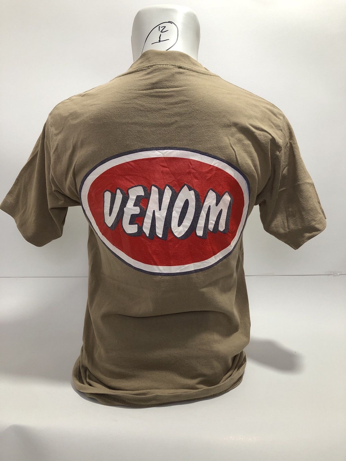 Vintage Vintage 90s Venom T-Shirt Size US M / EU 48-50 / 2 - 1 Thumbnail