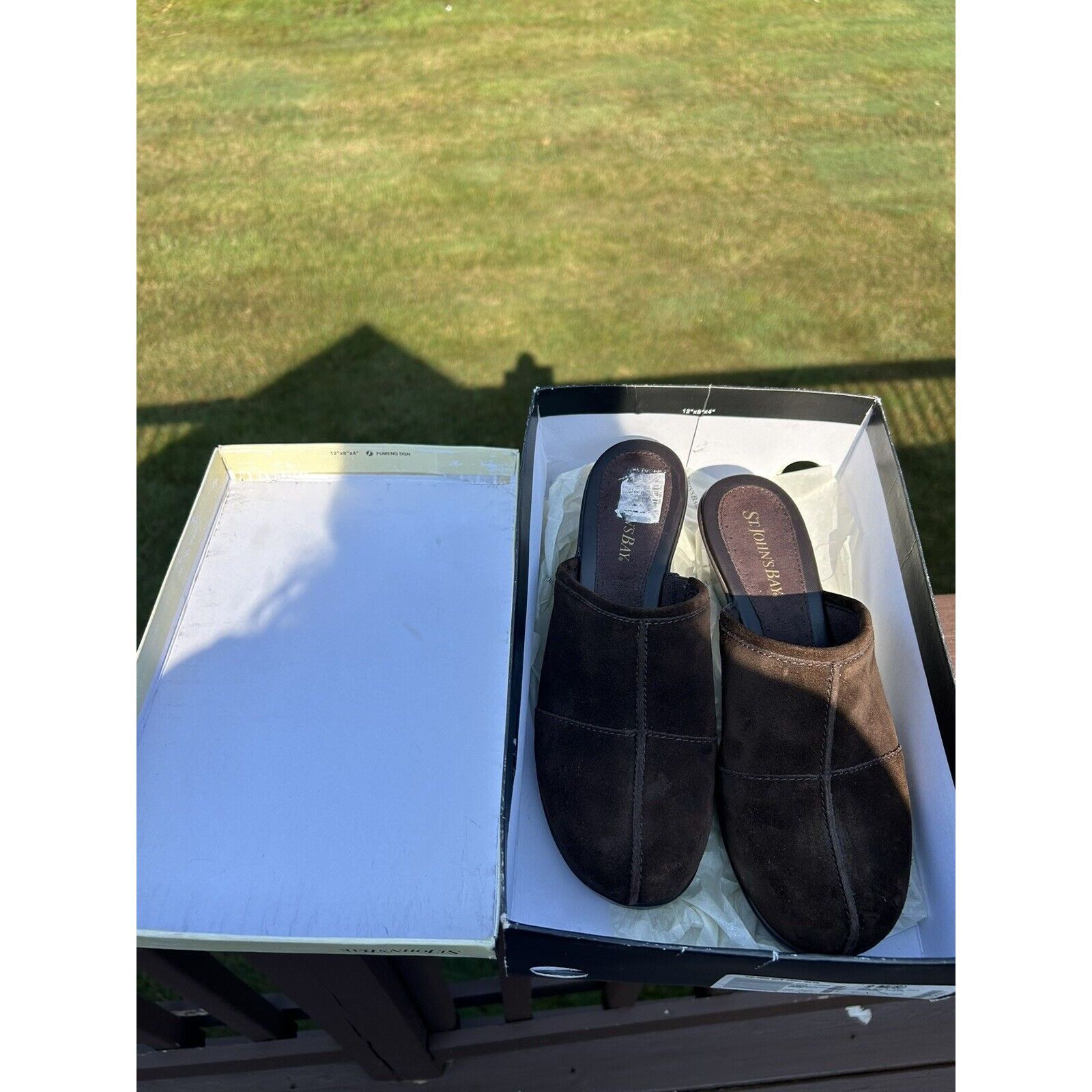 St. Johns Bay St John’s Bay Shoes Women’s 9M Heels Slip On Mules Clogs Cha Size US 9 / IT 39 - 10 Thumbnail