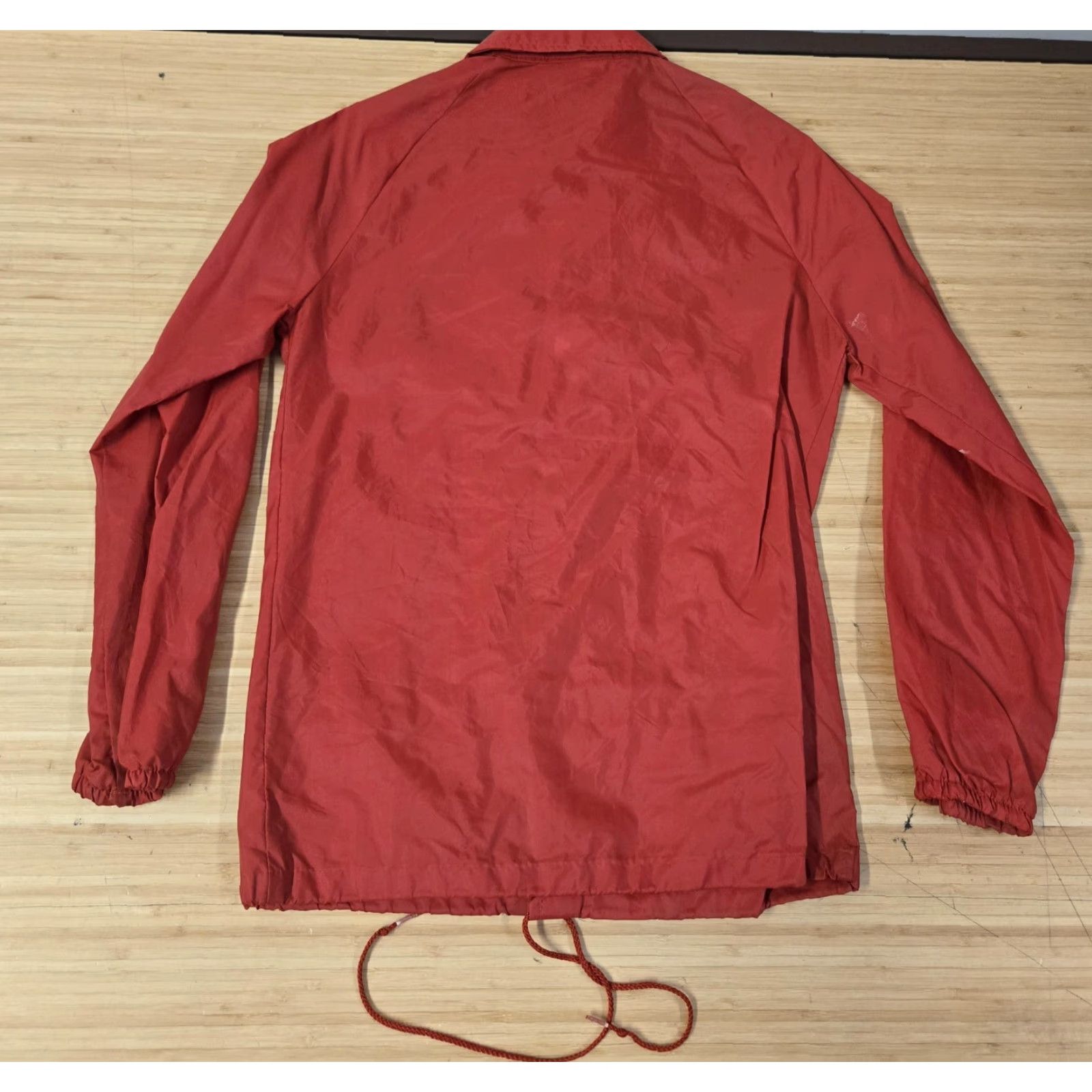 Champion VINTAGE Champion Nylon Windbreaker Jacket Mens XS Red TGI Fridays 80s USA Logo Size US XS / EU 42 / 0 - 6 Thumbnail
