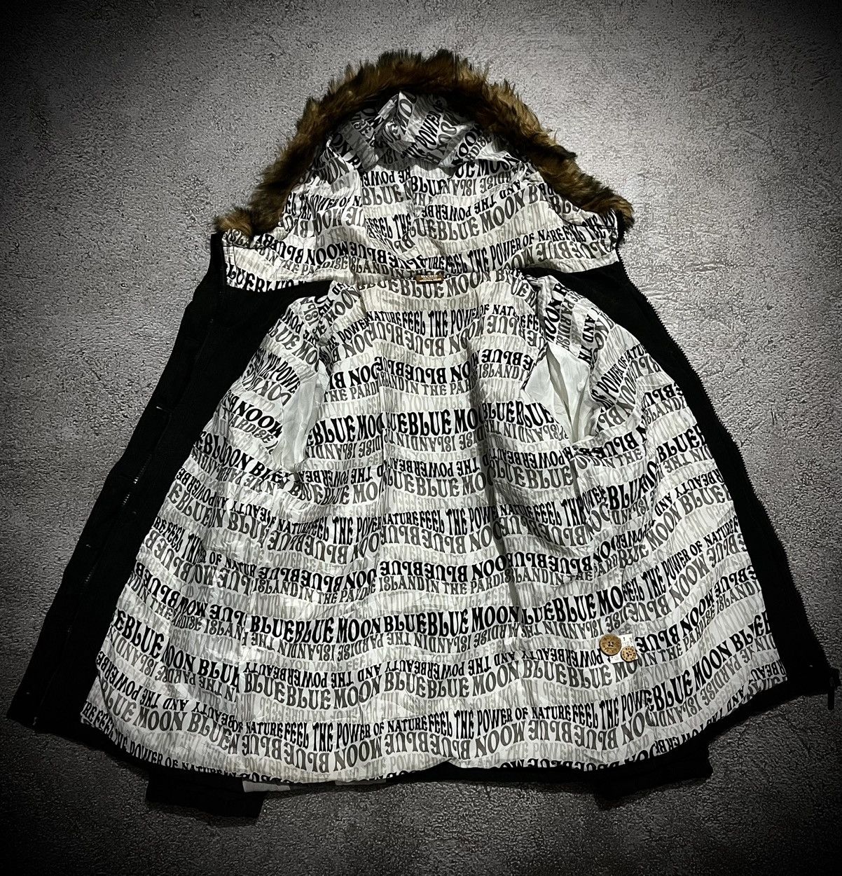 Japanese Brand 2000s BluemoonBlue Suede Fur Jacket Size US M / EU 48-50 / 2 - 7 Thumbnail