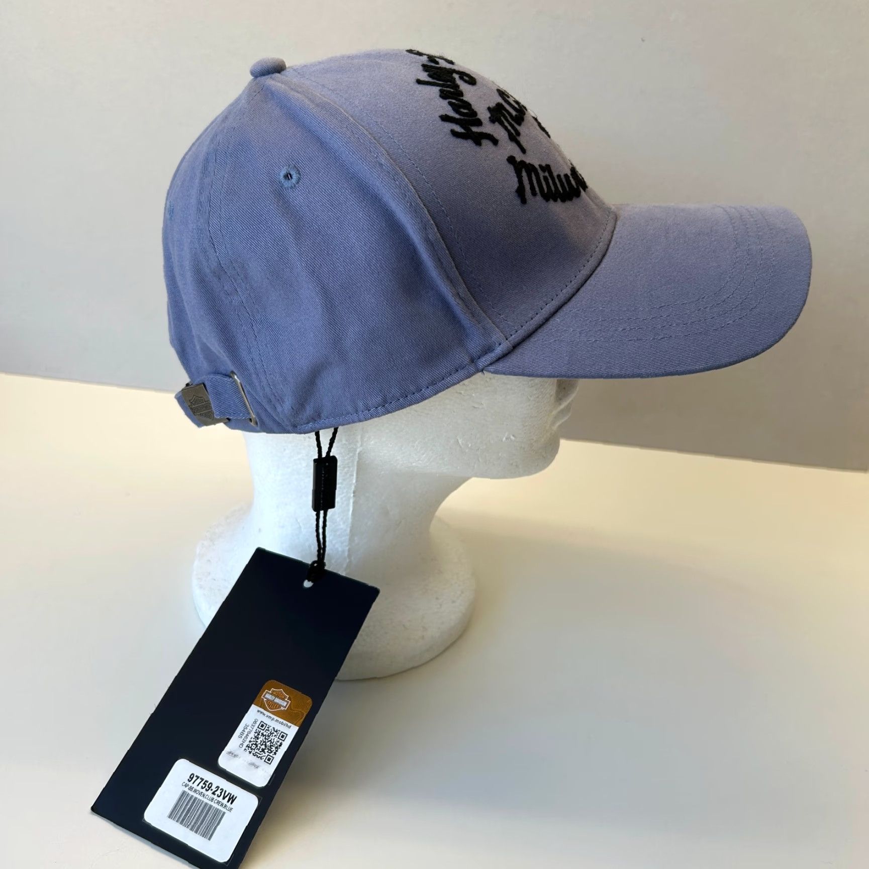 Harley Davidson Harley-Davidson MC Club Milwaukee Wi Strapback Dad Hat NEW SEE SUN WEAR Size ONE SIZE - 6 Thumbnail