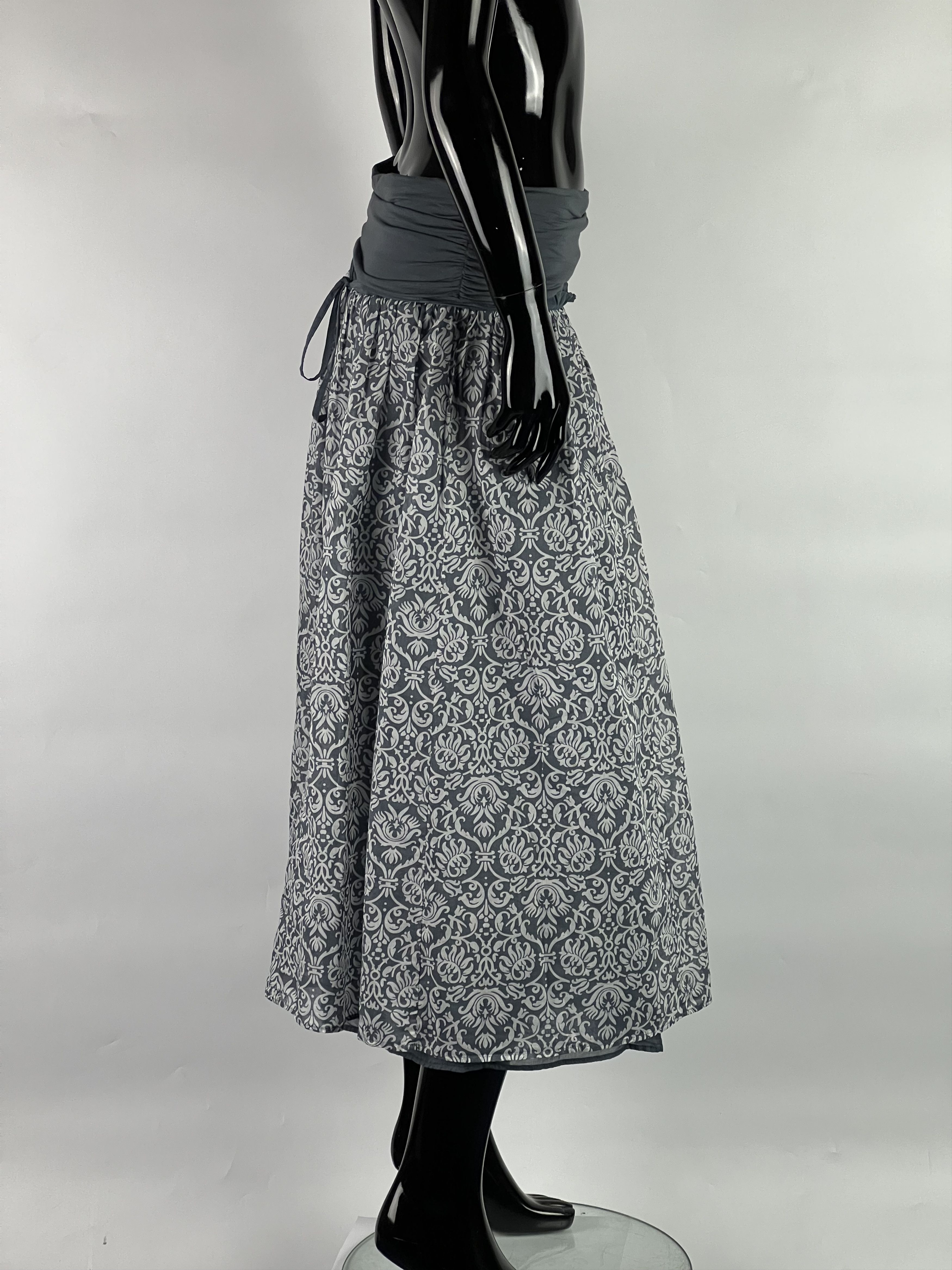 Peserico Peserico Sign Cotton Maxi Skirt Size IT42 Size 28" / US 6 / IT 42 - 2 Thumbnail