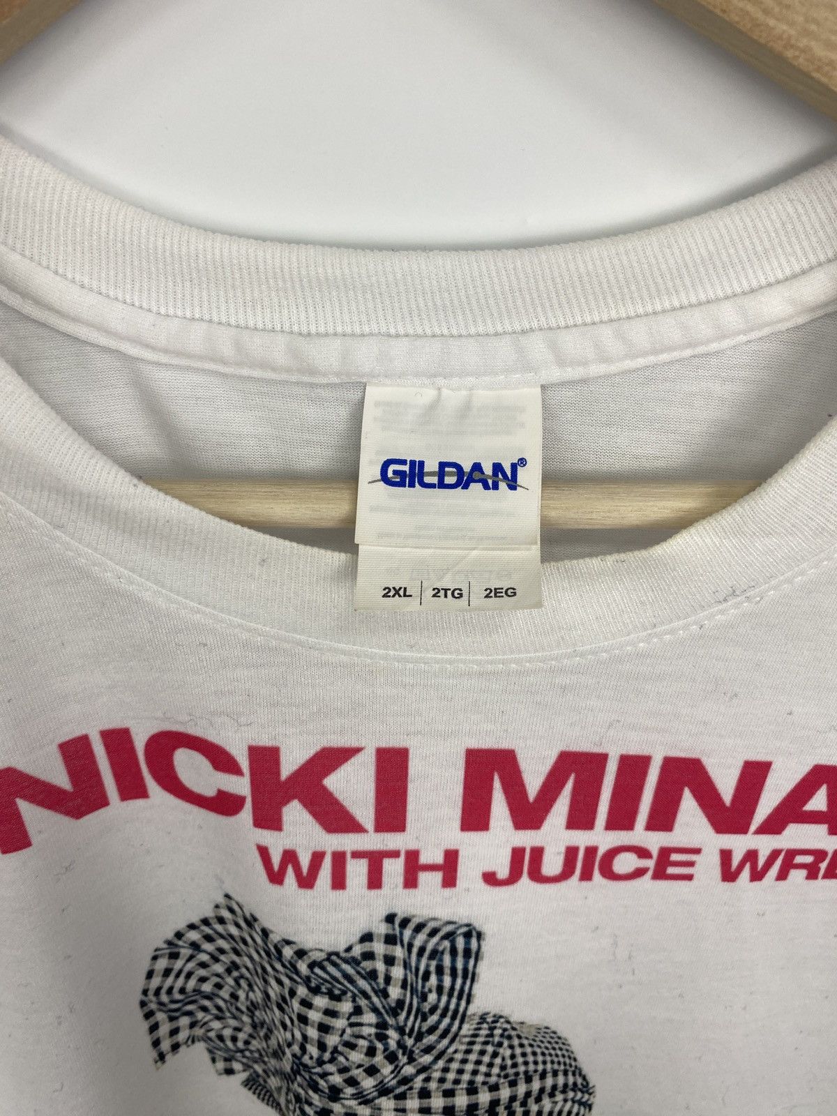Rap Tees Nicki Minaj With Juice Wrld 2019 T-Shirt Rare Rap Retro Hype Size US XXL / EU 58 / 5 - 5 Thumbnail