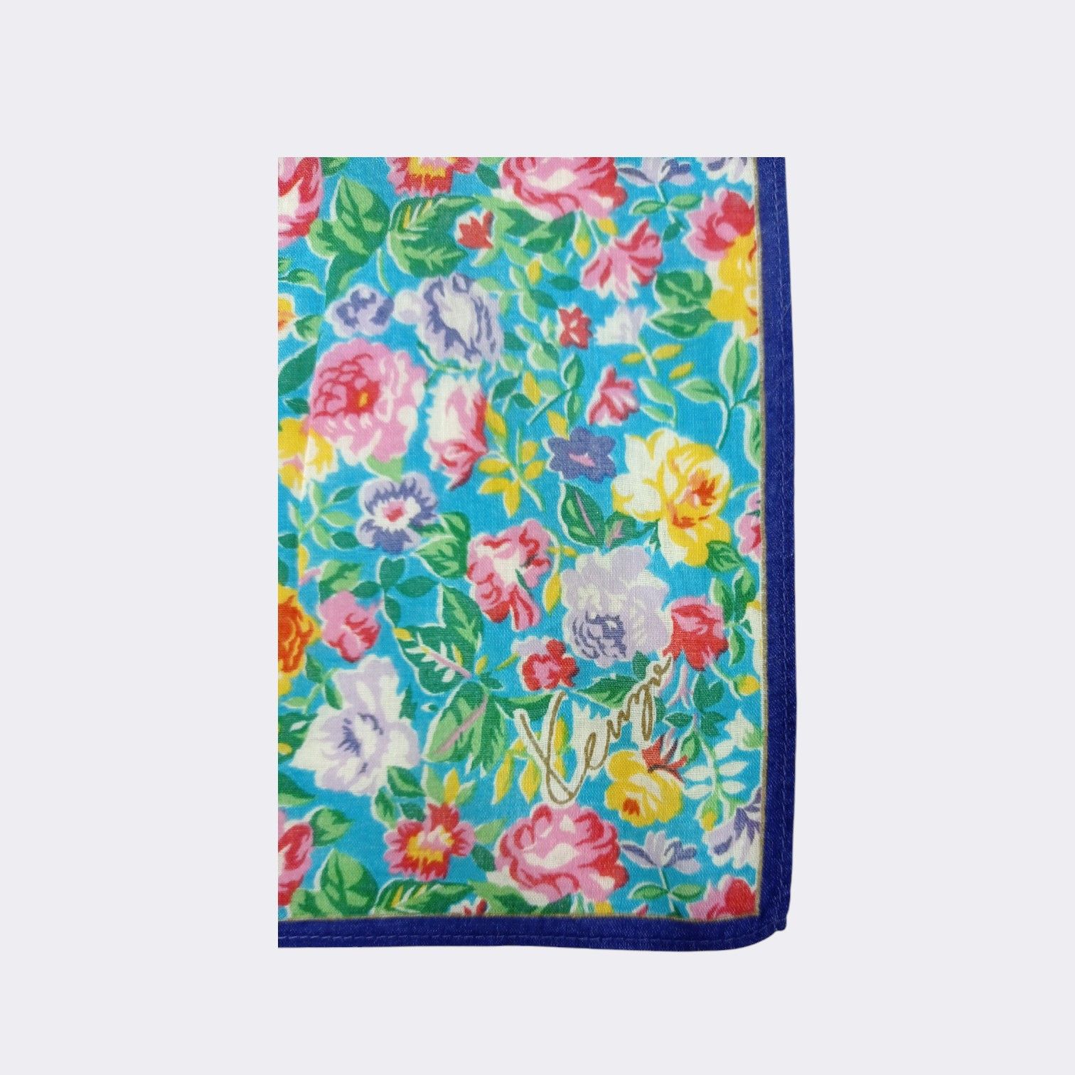Kenzo × Vintage Vintage Kenzo Handkerchief Neckerchief Bandana H595H Size ONE SIZE - 3 Thumbnail