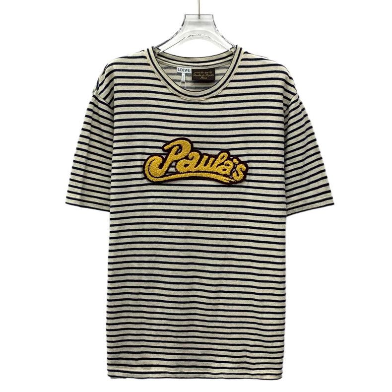 Loewe LOEWE Embroidered lettered fleece striped wool round neck Size M / US 6-8 / IT 42-44 - 1 Thumbnail