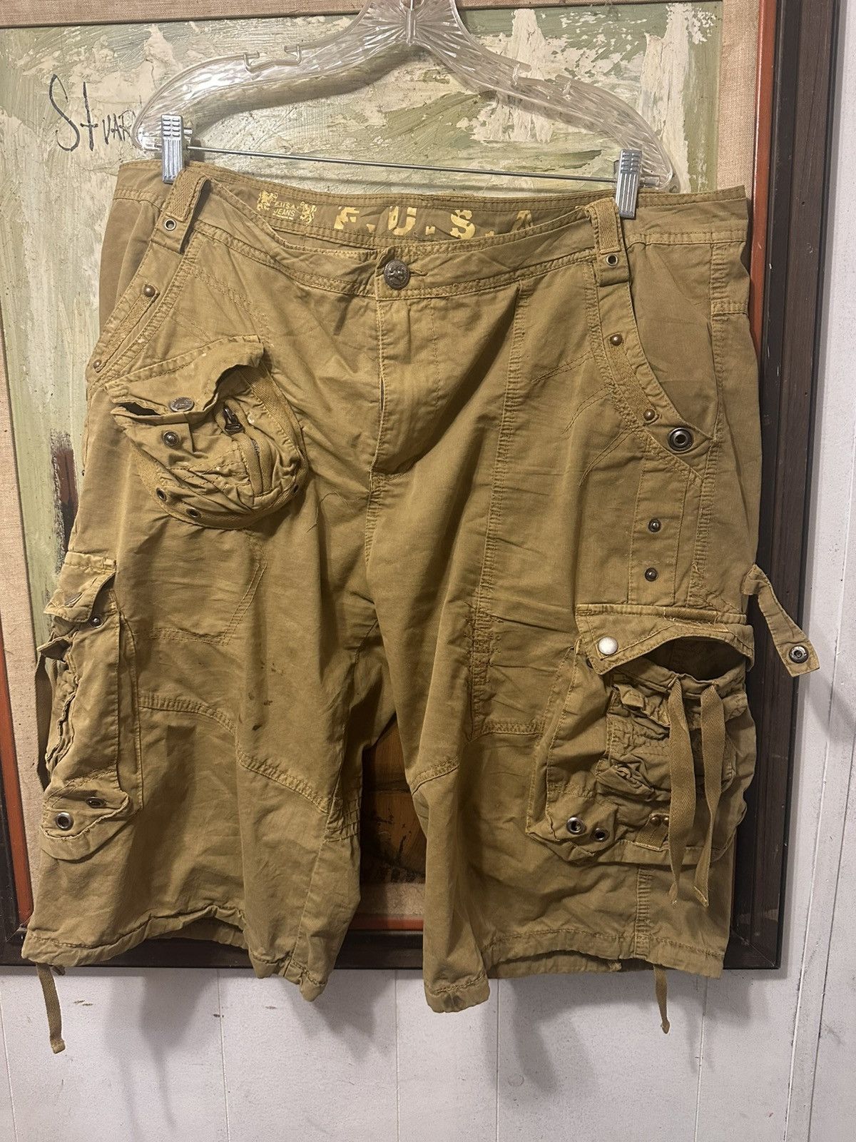 FUSAI × Tripp NYC Fusai 11 Pocket Bondage Shorts Size US 38 / EU 54 - 1 Thumbnail