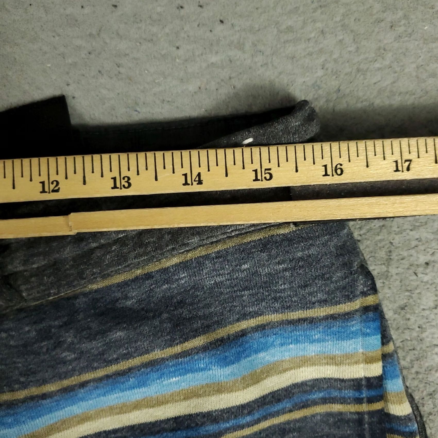 Vissla Vissla Mens Shorts Gray Striped Knit Board Swim Trunks 32 Bottom Size US 32 / EU 48 - 4 Thumbnail