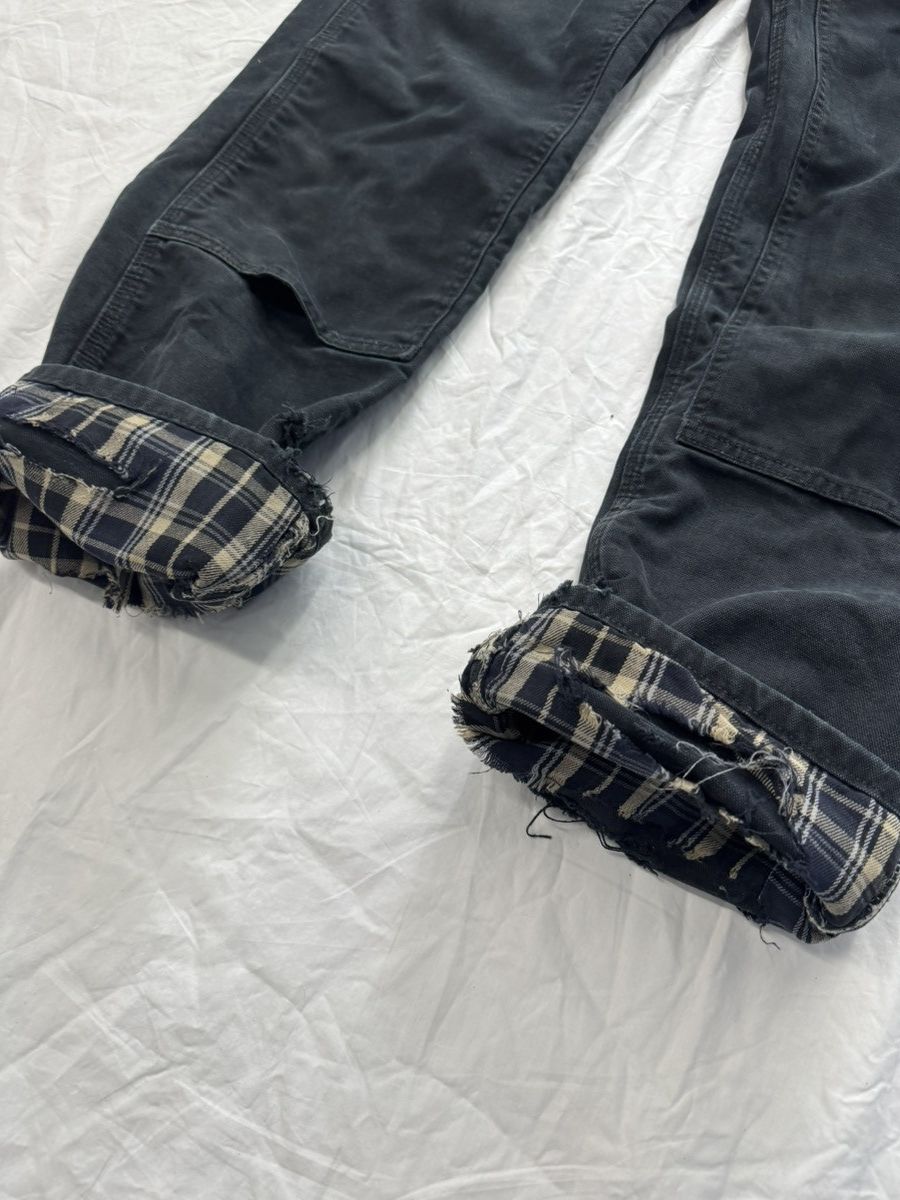 Carhartt Vintage Faded Carhartt Blanket Lined Distressed Double Knees Size US 36 / EU 52 - 3 Thumbnail