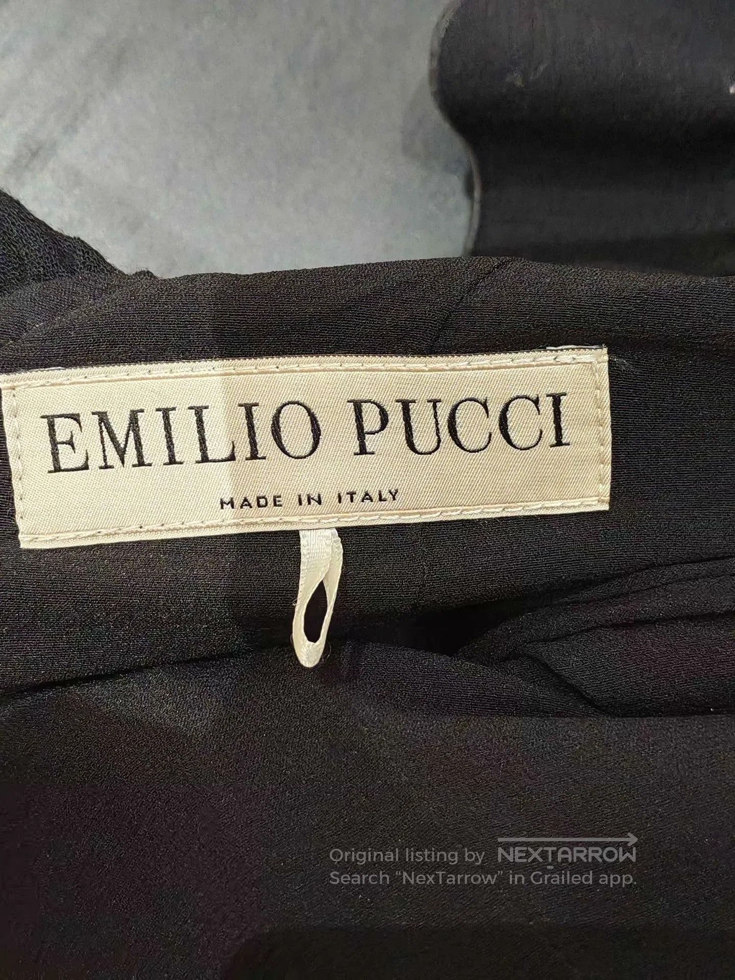 Emilio Pucci Emilio Pucci Black Dress. Size M / US 6-8 / IT 42-44 - 4 Thumbnail