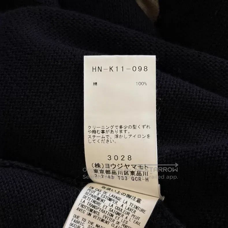 Yohji Yamamoto Yohji Yamamoto 20ss Top Hat Old Man Head Portrait Sweater Size US L / EU 52-54 / 3 - 8 Thumbnail