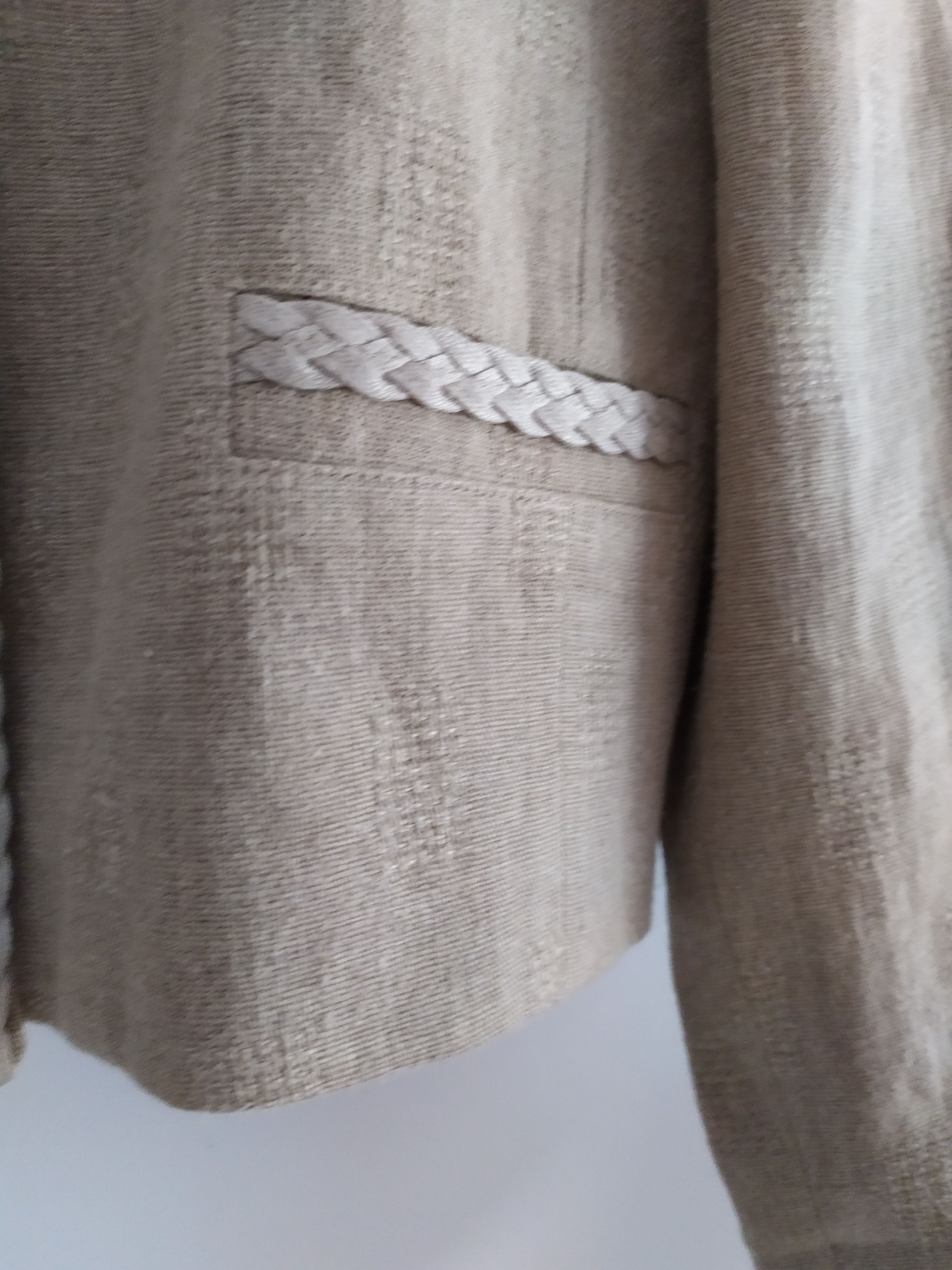 The Difference women's Bavarian country linen jacket blazer L drindl folk Size L / US 10 / IT 46 - 4 Thumbnail