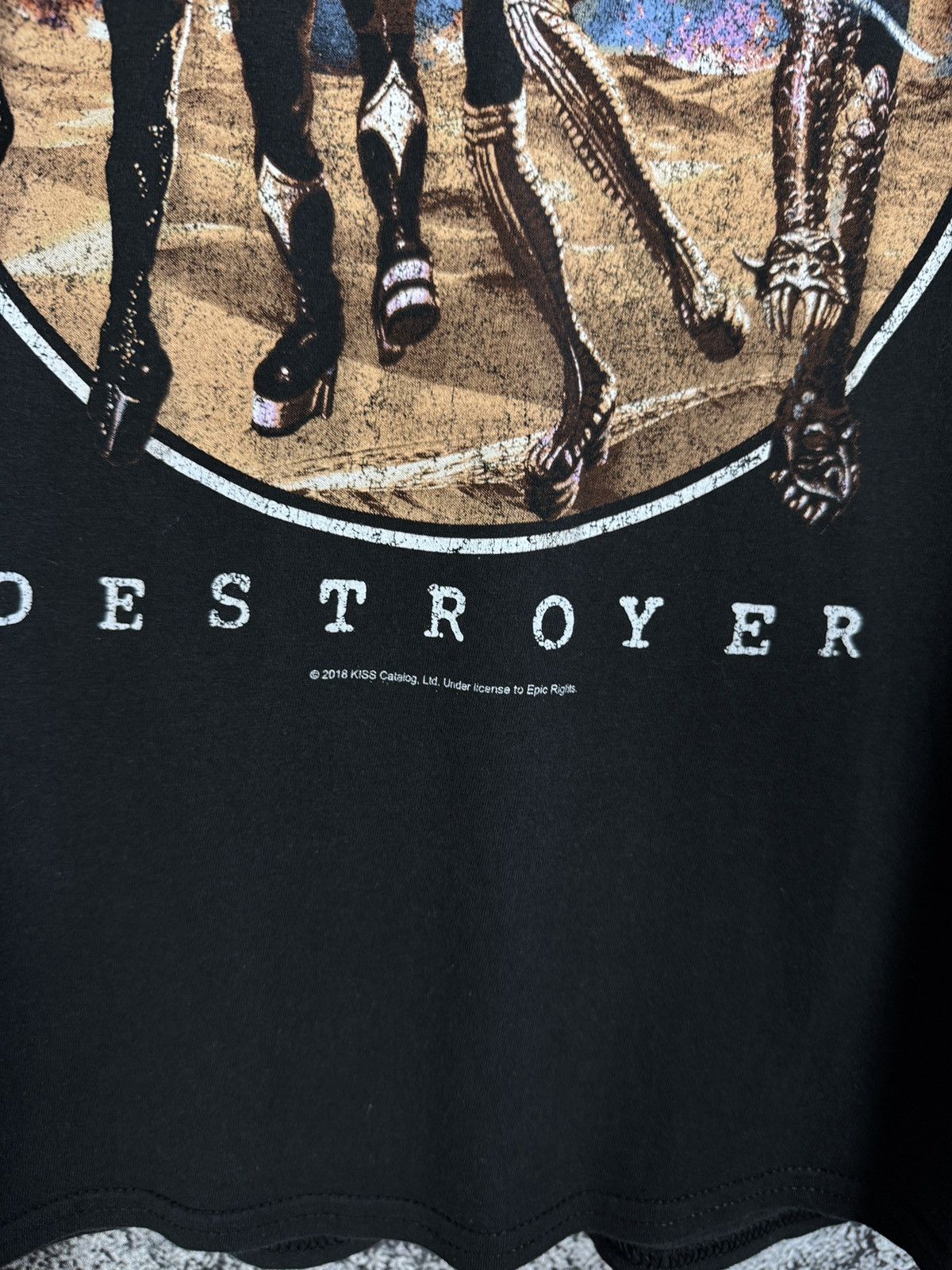 KISS Men’s Kiss Destroyer Vintage Tee Rock Band T-Shirt Size S Size US S / EU 44-46 / 1 - 7 Thumbnail