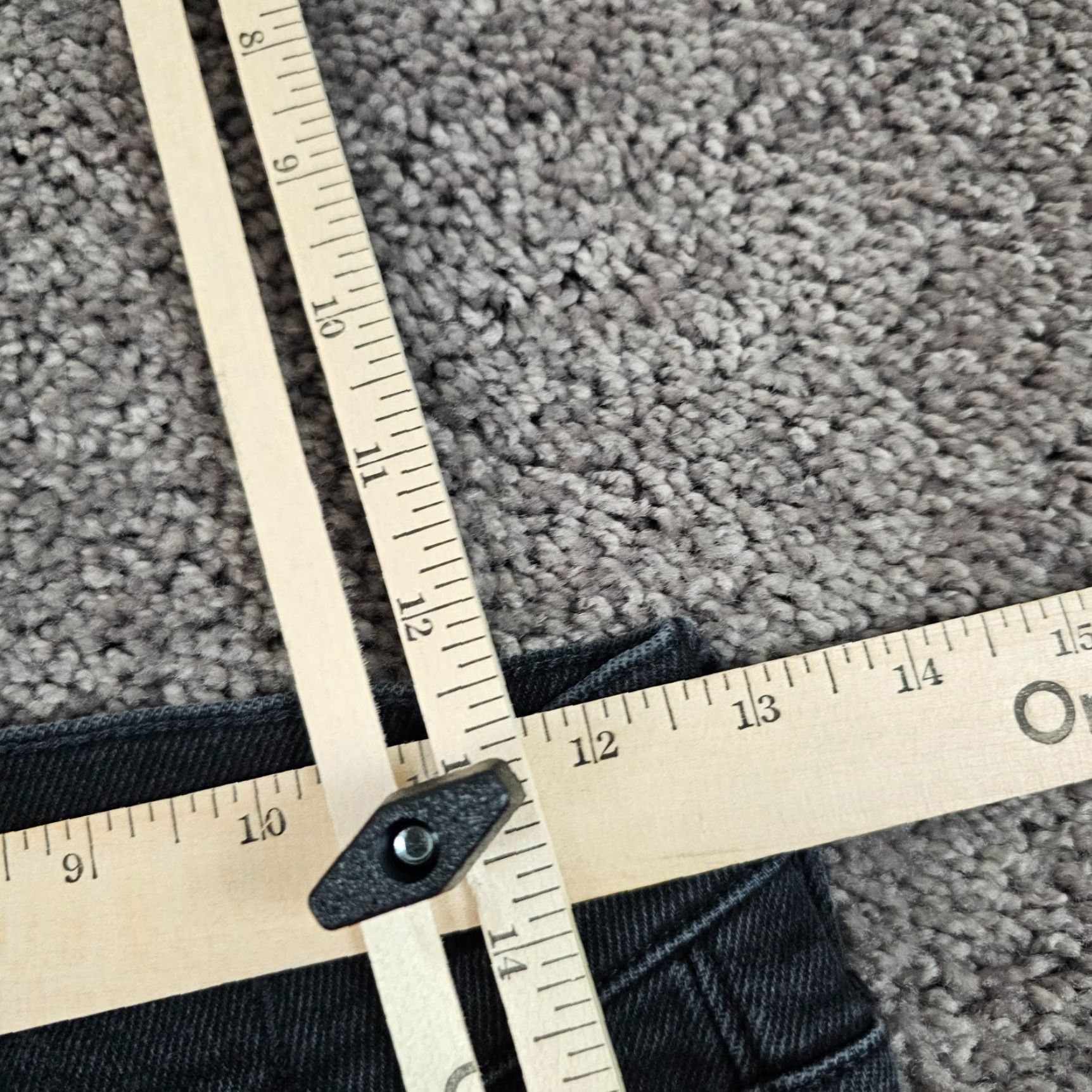 Madewell VINTAGE Madewell Jeans Women's Bootcut Denim High Rise Stretch 26 Black 24x27 Cali Demi Womens Size 26" / US 2 / IT 38 - 5 Thumbnail