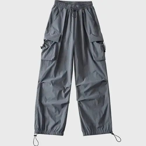 Japanese Brand × Vintage Parachute Pants (Grey) Size US 31 - 2 Thumbnail