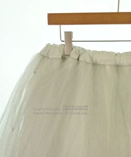 Comme des Garcons Comme Des Garcons size L White retro tulle half skirt Size 22" - 5 Thumbnail