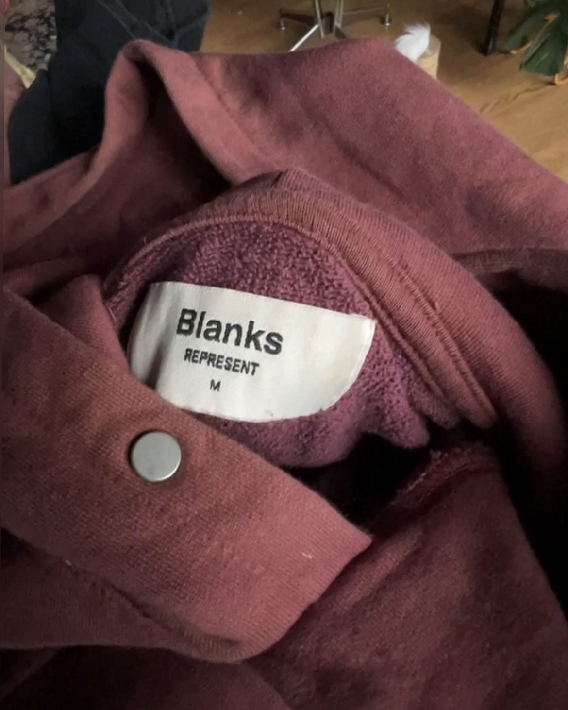 Represent Clo. Represent Blanks Hoodie in Vintage Red Size US M / EU 48-50 / 2 - 5 Thumbnail