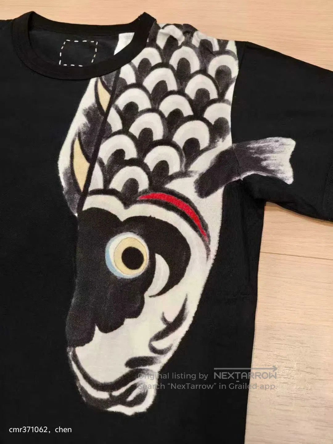 Visvim visvim 17SS Spot Upstreamer Koi Tee. Size US M / EU 48-50 / 2 - 4 Thumbnail