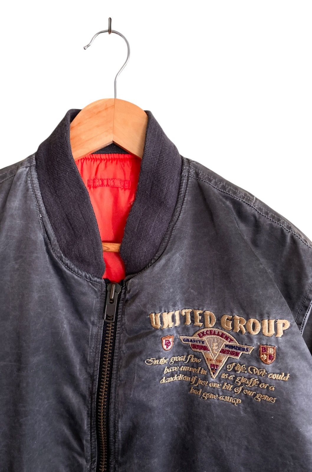 Vintage Vintage Air Force MA-1 Flight Jacket 1990s Size US M / EU 48-50 / 2 - 4 Thumbnail