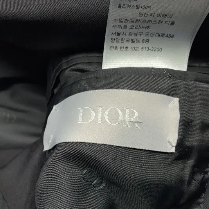 Dior Dior Dior Black Long Sleeve Pocket Jacket 0079-2507 Size US L / EU 52-54 / 3 - 6 Thumbnail