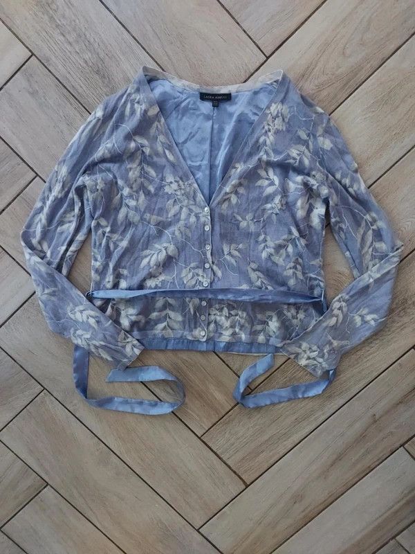 Laura Ashley Vintage Cardigan Size XXL / US 16-18 / IT 52-54 - 6 Thumbnail