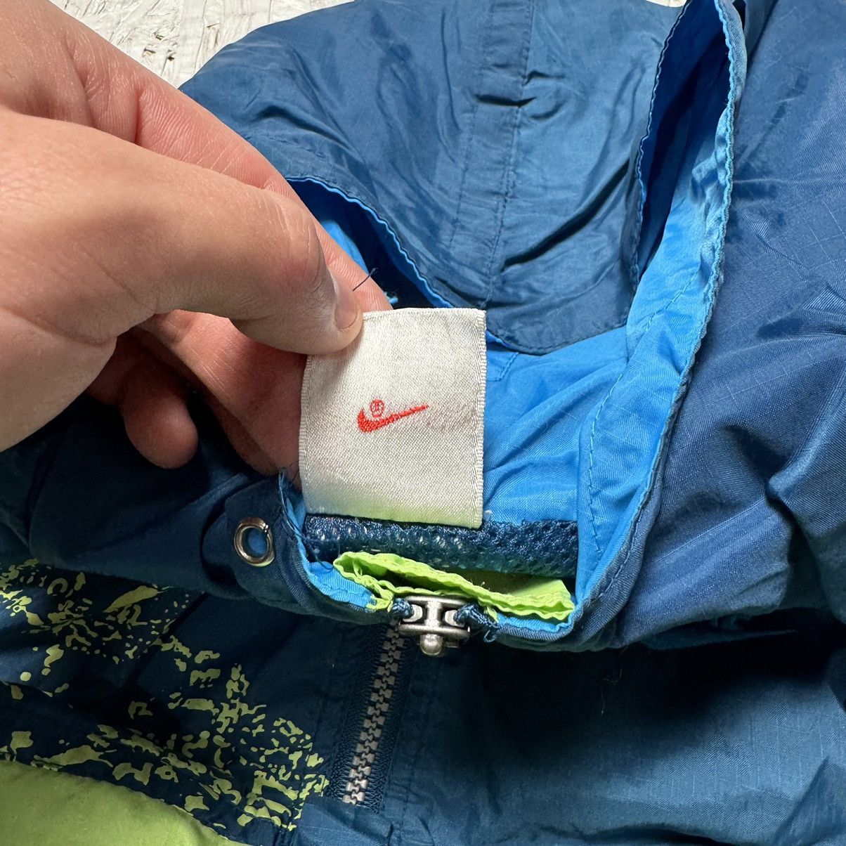 Nike × Vintage Nike 80s vintage boxy nylon anorak / light jacket retro og Size US S / EU 44-46 / 1 - 9 Thumbnail