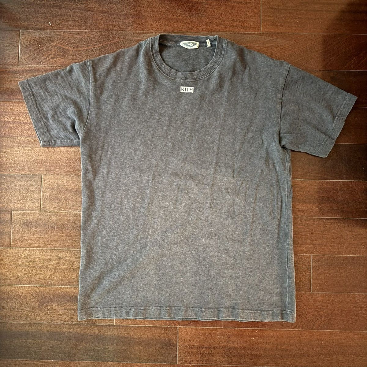 Kith JFK SLUB JERSEY TEE BATTLESHIP Size US XS / EU 42 / 0 - 1 Thumbnail