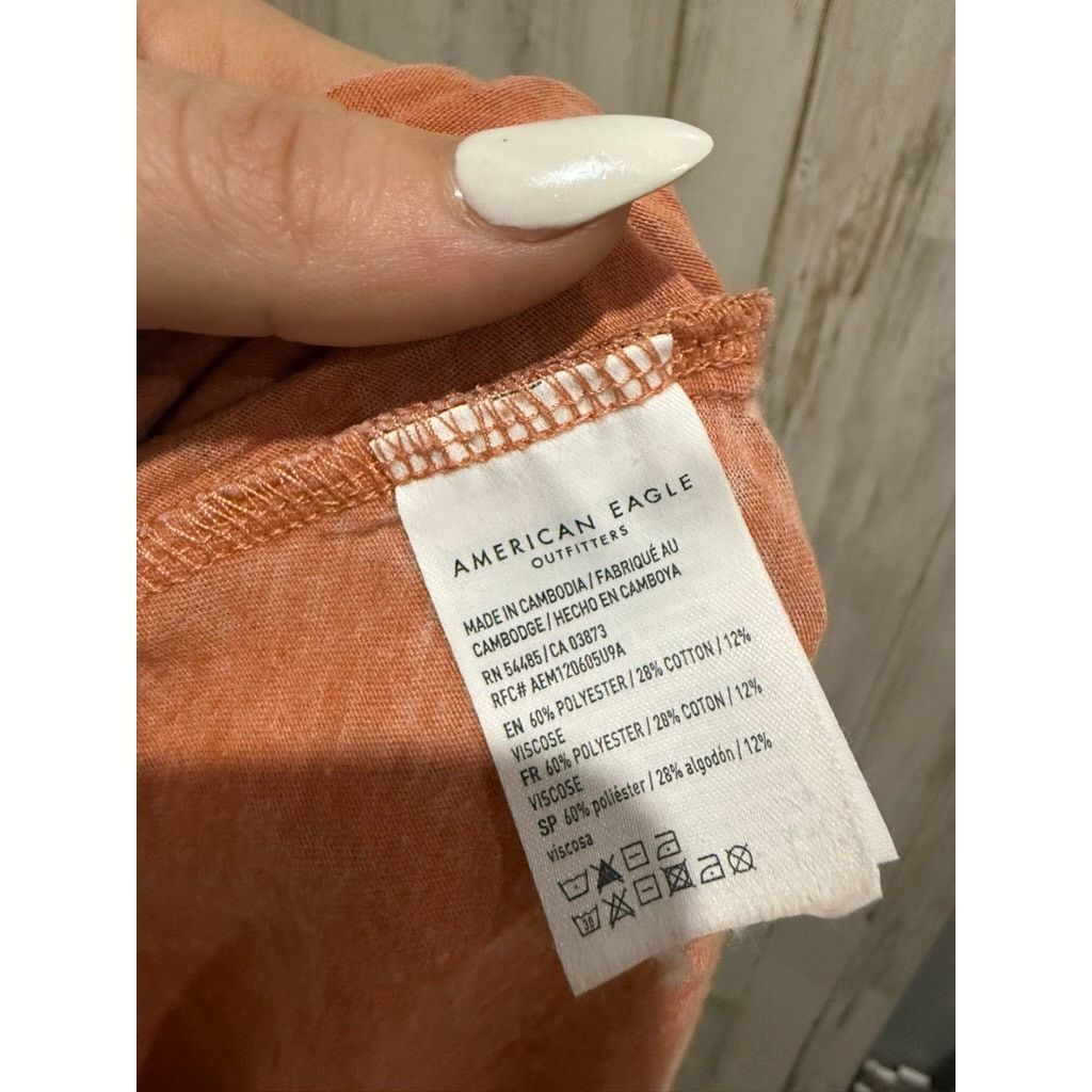 American Eagle Outfitters American Eagle Outfitters Tank Top Womens XS Peach Floral Size XS / US 0-2 / IT 36-38 - 7 Thumbnail